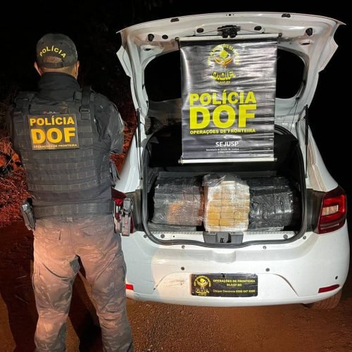 Homem é preso com 150 quilos droga que seriam entregues em Campo Grande